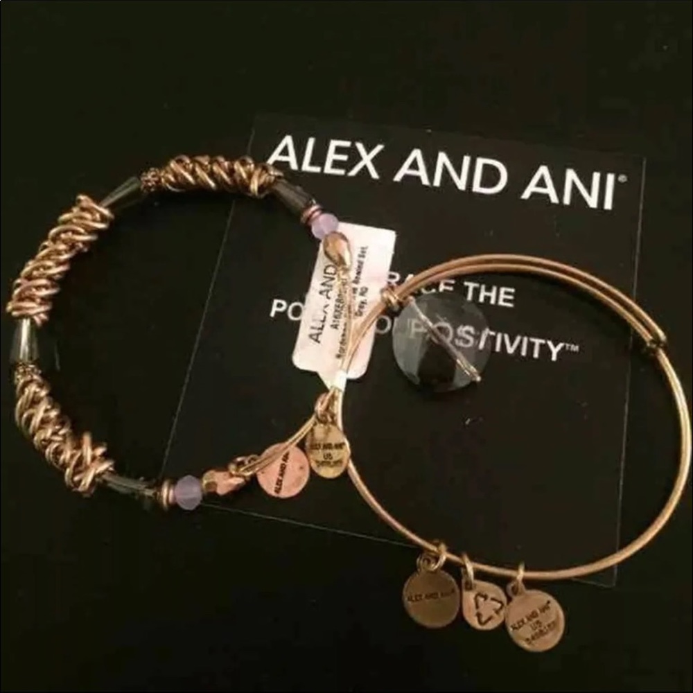 Alex & ani nwt set of 2 bangles